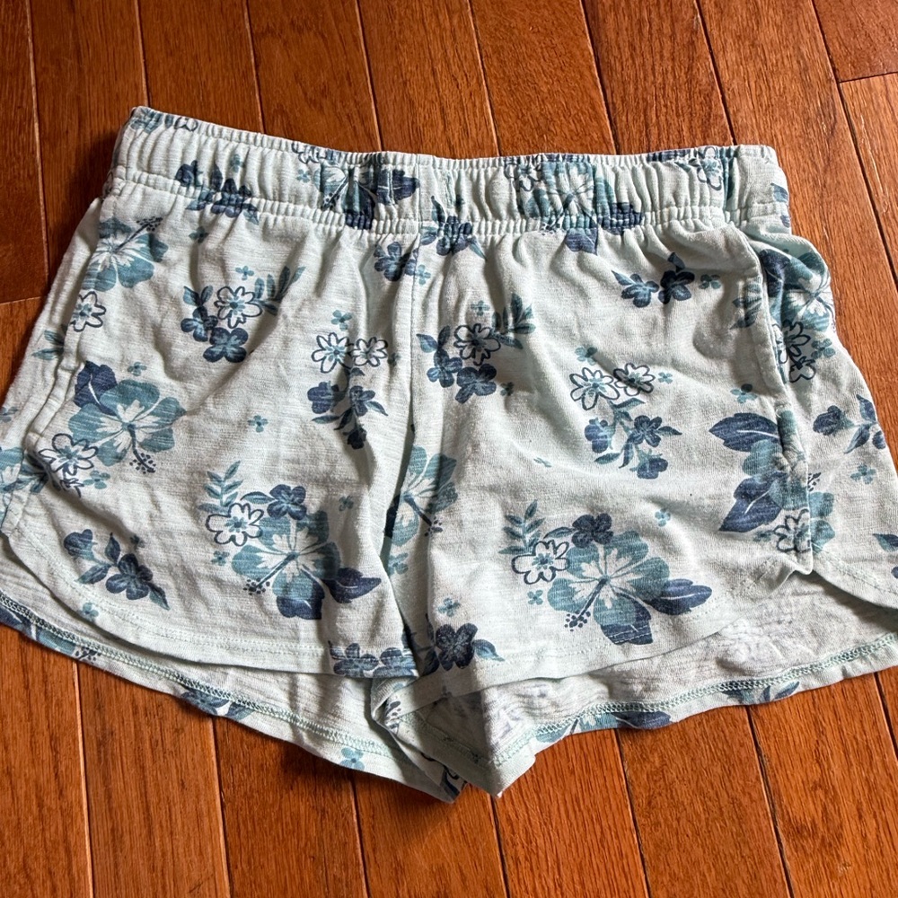Cat & Jack Blue Floral Kids Shorts
